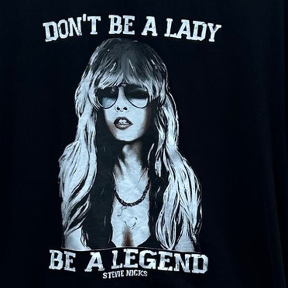 Stevie Nicks Be a Legend Black Band Tee size L - Picture 8 of 8